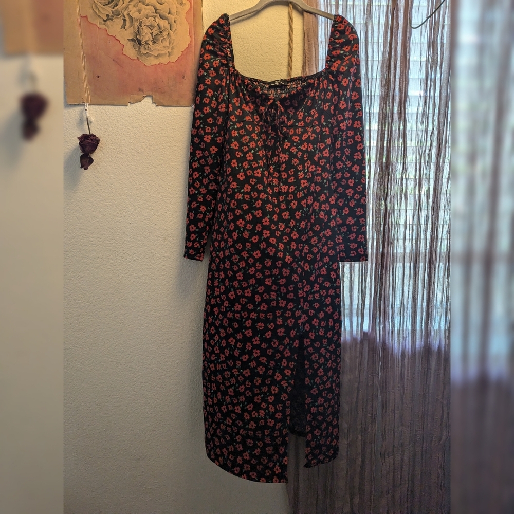 Bershka Long Sleeve Dress